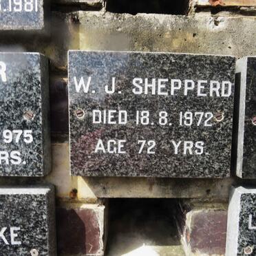 SHEPPERD W.J. -1972