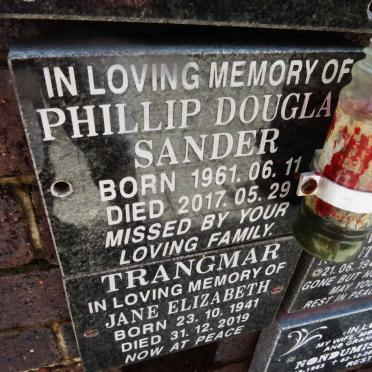 SANDER Phillip Douglas 1961-2017