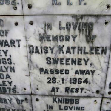 SWEENEY Daisy Kathleen -1964