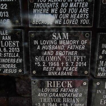 SAM Solomon 1968-2014