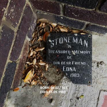 STONEMAN Edna 1923-1983