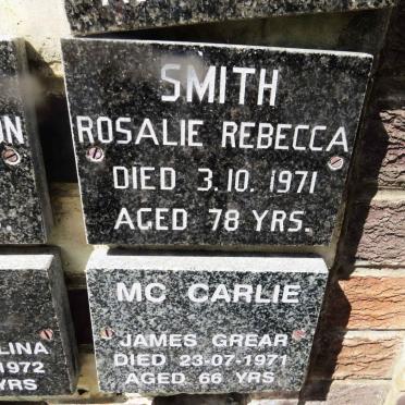 SMITH Rosalie Rebecca -1971