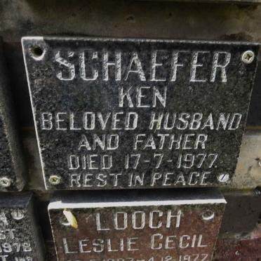 SCHAEFER Ken -1977