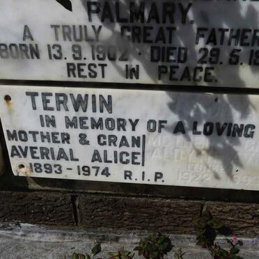 TERWIN Averial Alice 1893-1974 :: RAMSAY Aldyth Avril 1922-1993