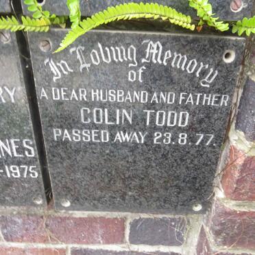 TODD Colin -1977