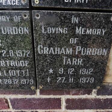 TARR Graham Purdon 1912-1979