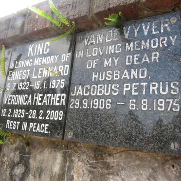 VYVER Jacobus Petrus, van de 1906-1975