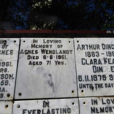 WENDLANDT Agnes -1961