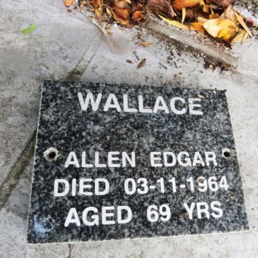 WALLACE Allen Edgar -1964