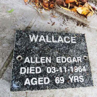 WALLACE Allen Edgar -1964