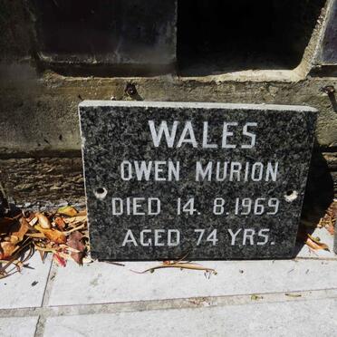 WALES Owen Murion -1969
