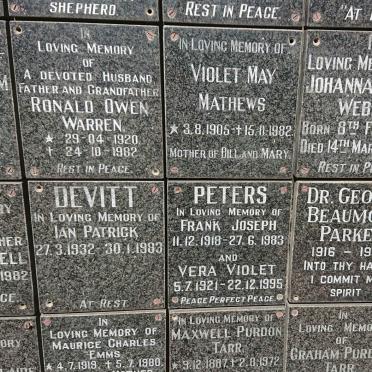28. Memorial Wall