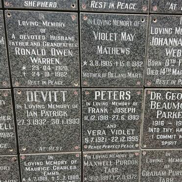 28. Memorial Wall