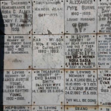 40. Memorial Wall