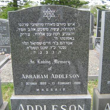 ADDLESON Abraham 1899-1988