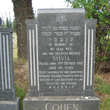 COHEN Sylvia -1965 