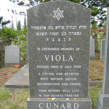 CUNARD Viola -1999