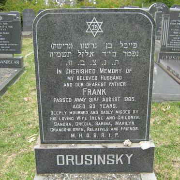 DRUSINSKY Frank -1985