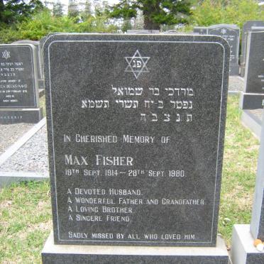 FISHER Max 1914-1980