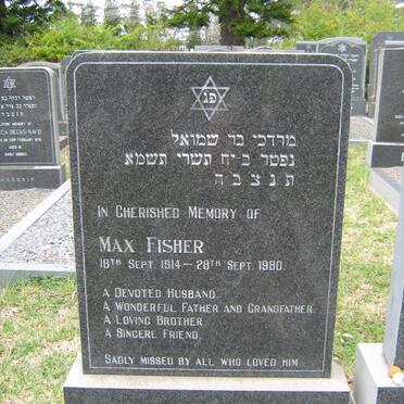 FISHER Max 1914-1980