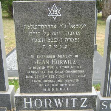 HORWITZ Jean 1923-2004