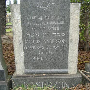 KASERZON Morris -1966