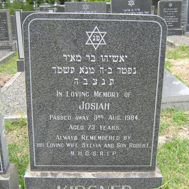 KIRSNER Josiah -1984