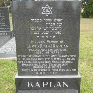 KAPLAN Lewis -1995 