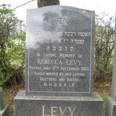 LEVY Rebecca -1968