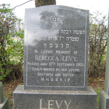 LEVY Rebecca -1968