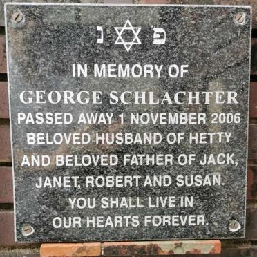 SCHLACHTER George -2006