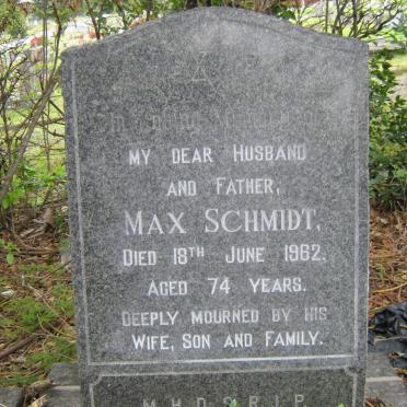 SCHMIDT Max -1962