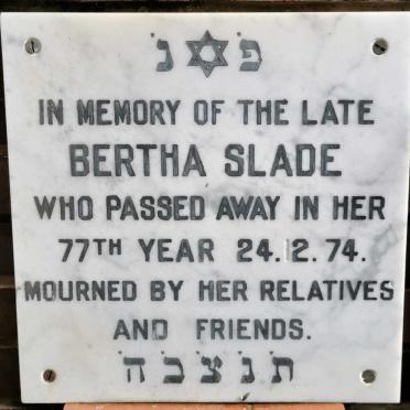 SLADE Bertha -1974