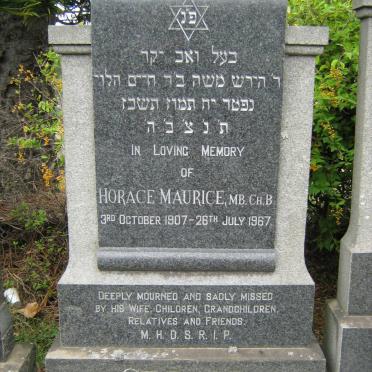 SEGALL Horace Maurice 1907-1967