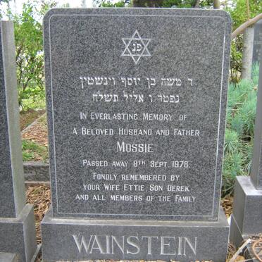 WAINSTEIN Mossie -1978