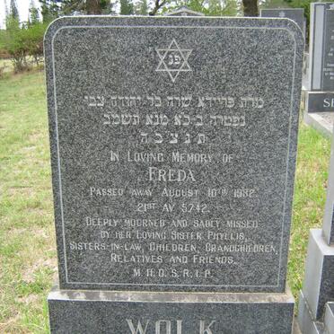 WOLK Freda -1982