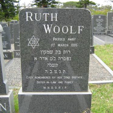 WOOLF Ruth -1995
