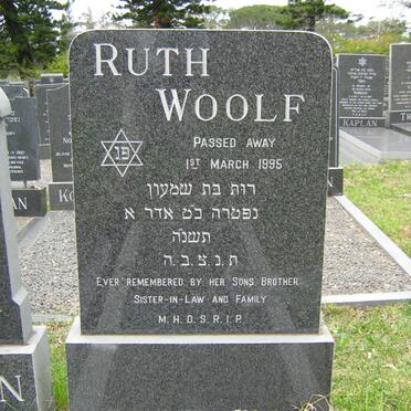 WOOLF Ruth -1995
