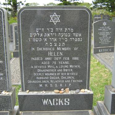 WACKS Helen -1986