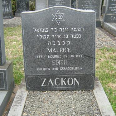 ZACKON Maurice