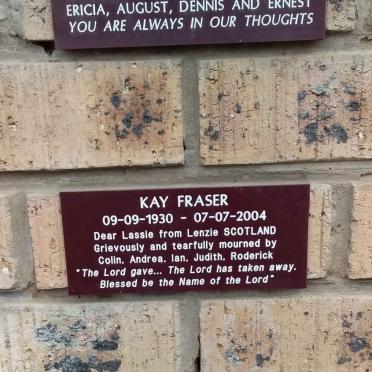 Eastern Cape, EAST LONDON, Cambridge, Presbyterian Church, Memorial Wall