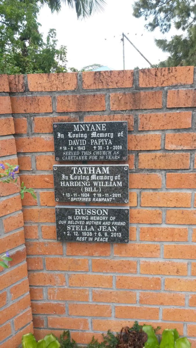 3. Cambridge Methodist Church, Wall of Remembrance