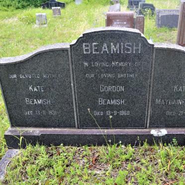 BEAMISH Kate -1931 :: BEAMISH Gordon -1968 :: BEAMISH Kathleen Maylaine -1962
