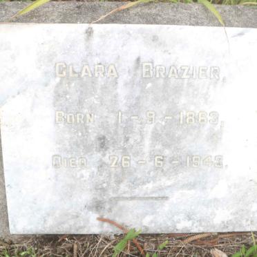 BRAZIER Clara 1863-1943