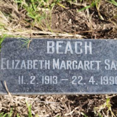 BEACH Elizabeth Margaret Sarah 1913-1990