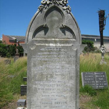 BRYSON Thomas -1928 &amp; Margaret -1914 :: BRYSON Thomas Pollock 1869-1890