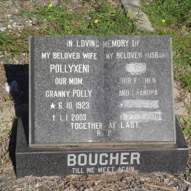 BOUCHER Eric 1922-1979 &amp; Pollyxeni 1923-2003