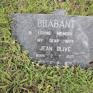 BRABANT Jean Olive 1933-1976