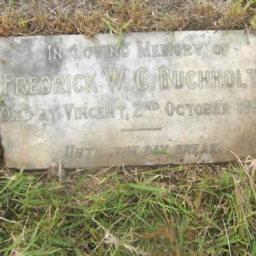 BUCHHOLTZ Fredrick W.C. -1923