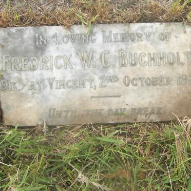 BUCHHOLTZ Fredrick W.C. -1923